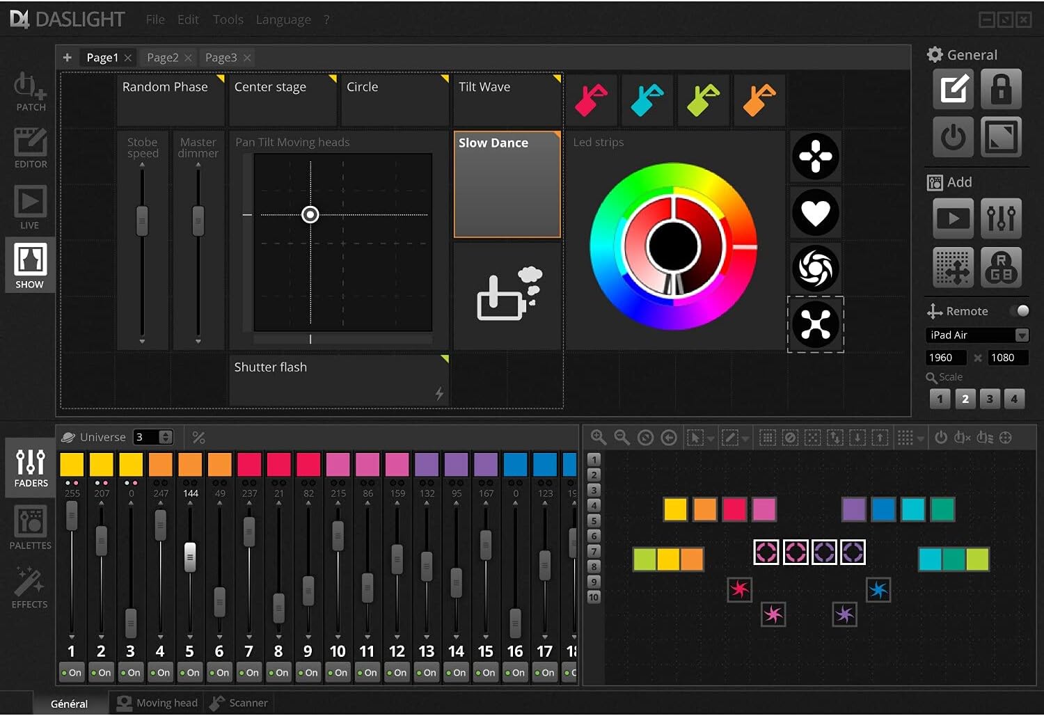 Daslight 4 DMX Программное обеспечение для освещения для PC Mac