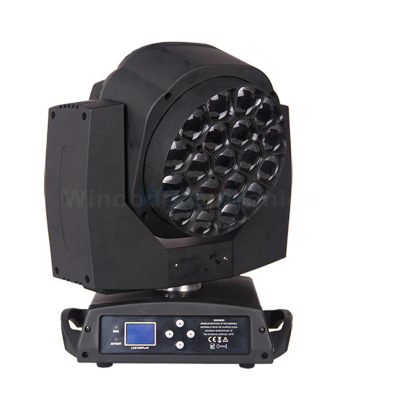 B-Eye K10 19×15W LED Zoom Moving Head Washing Light
