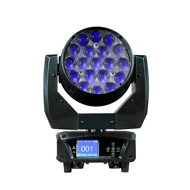 Mac Aura 19×15W LED Zoom Moving Head Washing Light 