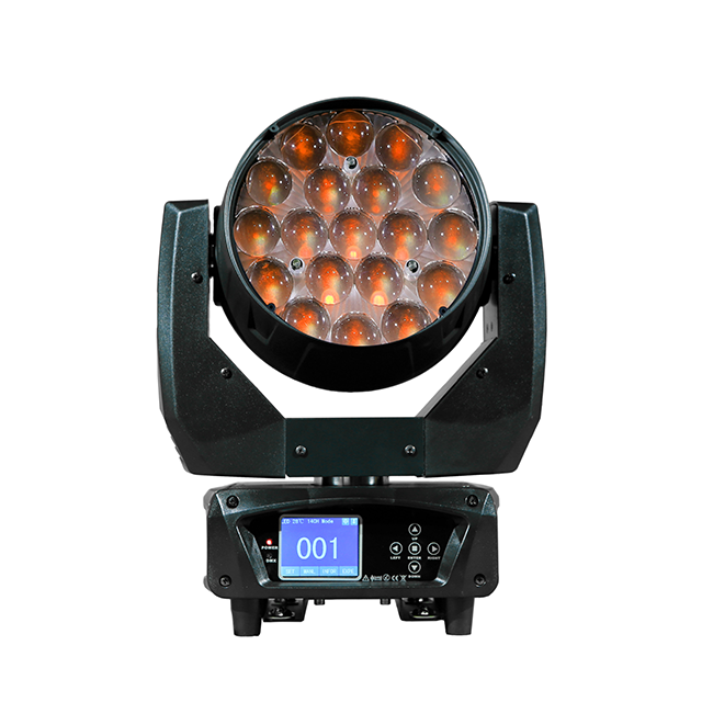 Mac Aura 19×15W LED Zoom Moving Head Washing Light 