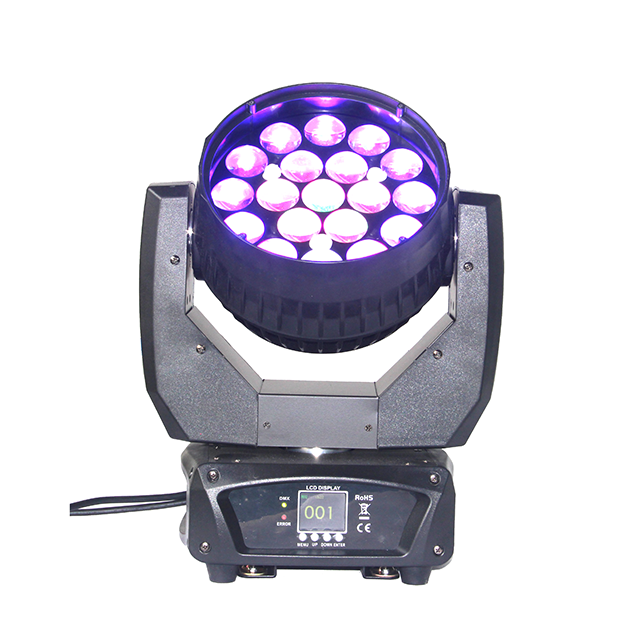 19×15W LED Zoom Moving Head Wash Light