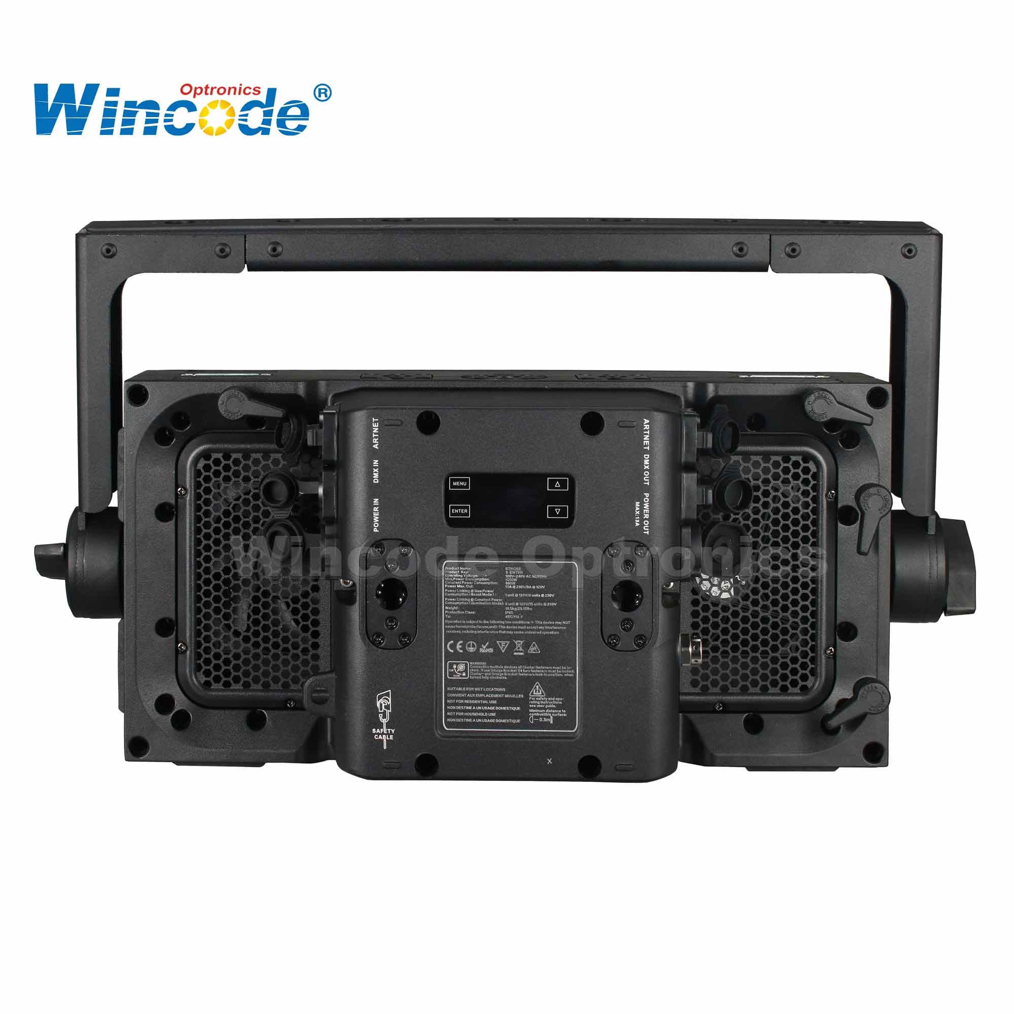 Светодиодный стробоскоп Fusion S2: мощный водонепроницаемый стробоскоп мощностью 700 Вт со степенью защиты IP65 для профессионального сценического освещения