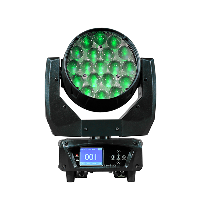 Mac Aura 19×15W LED Zoom Moving Head Washing Light 